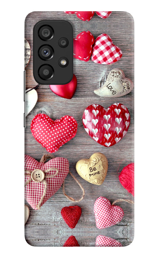 Love Wallpaper Samsung A53 5G Hard Case Back Cover by Casekaro