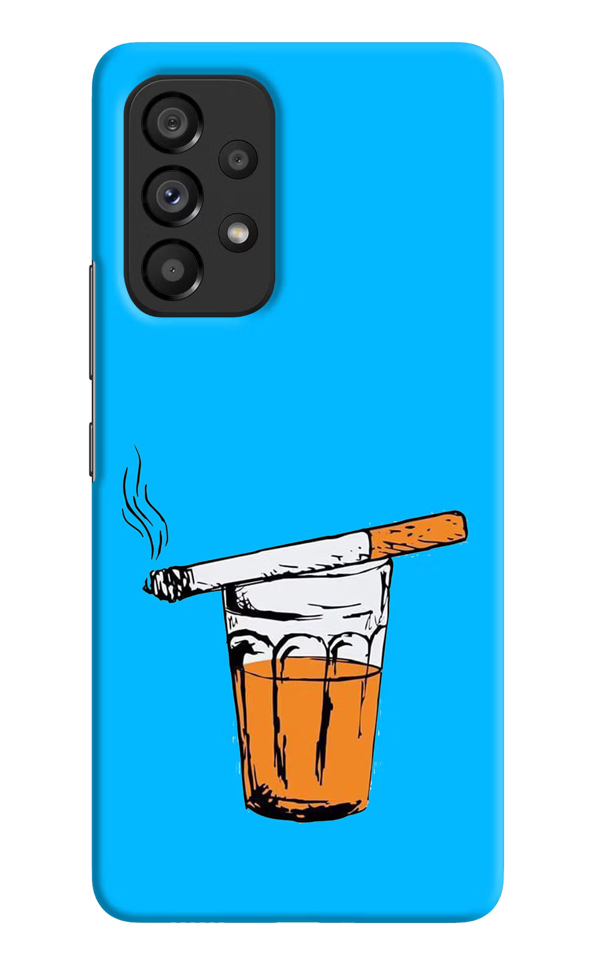 Chai Sutta Samsung A53 5G Hard Case Back Cover by Casekaro