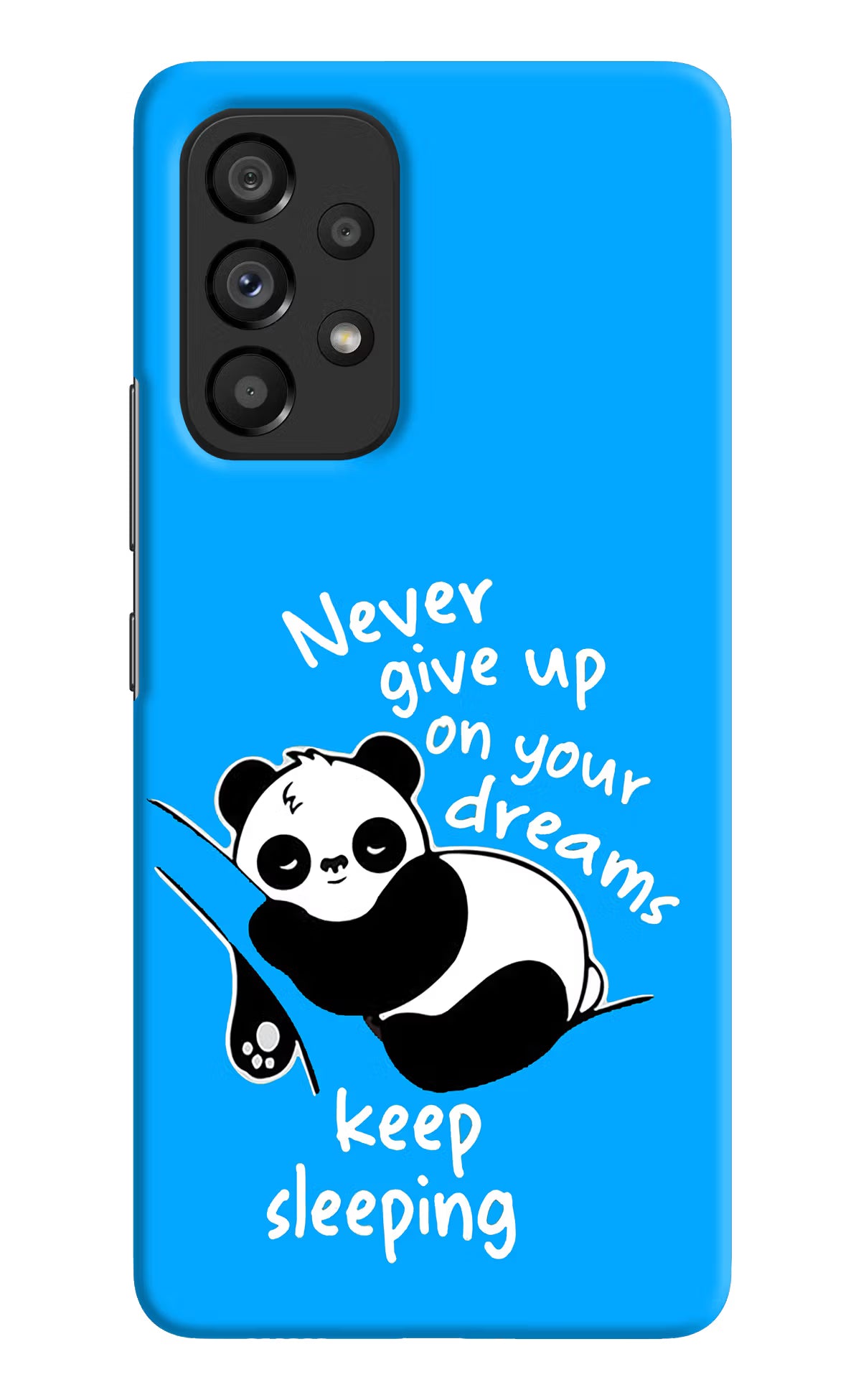 Keep Sleeping Samsung A53 5G Hard Case Back Cover by Casekaro