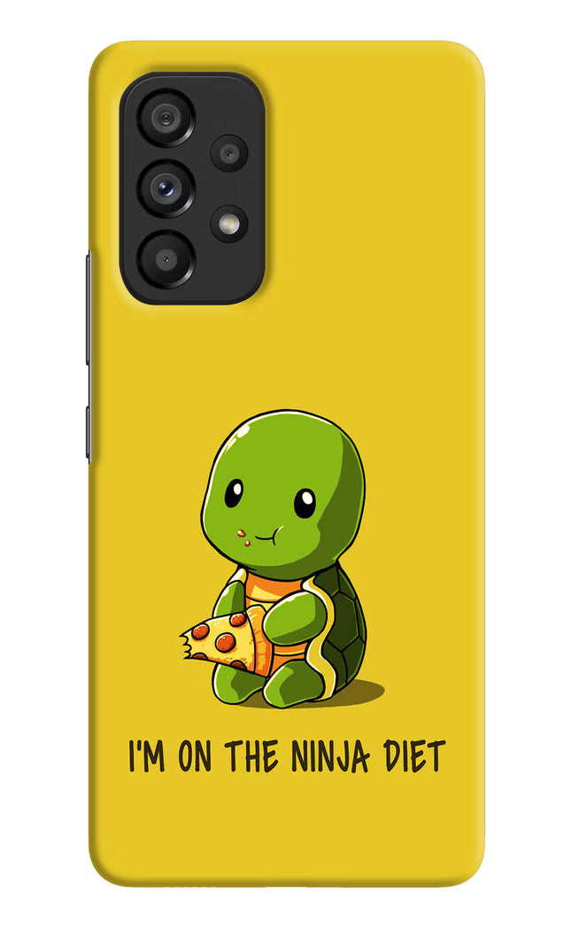 I'm on Ninja Diet Samsung A53 5G Hard Case Back Cover by Casekaro