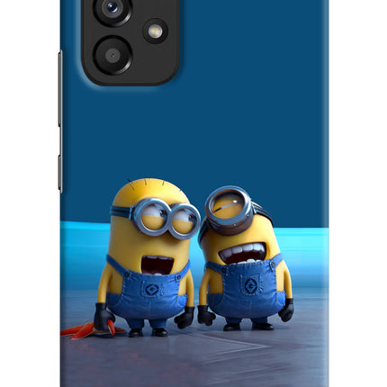 Minion Laughing Samsung A53 5G Hard Case Back Cover by Casekaro