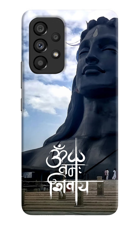 Om Namah Shivay Samsung A53 5G Hard Case Back Cover by Casekaro
