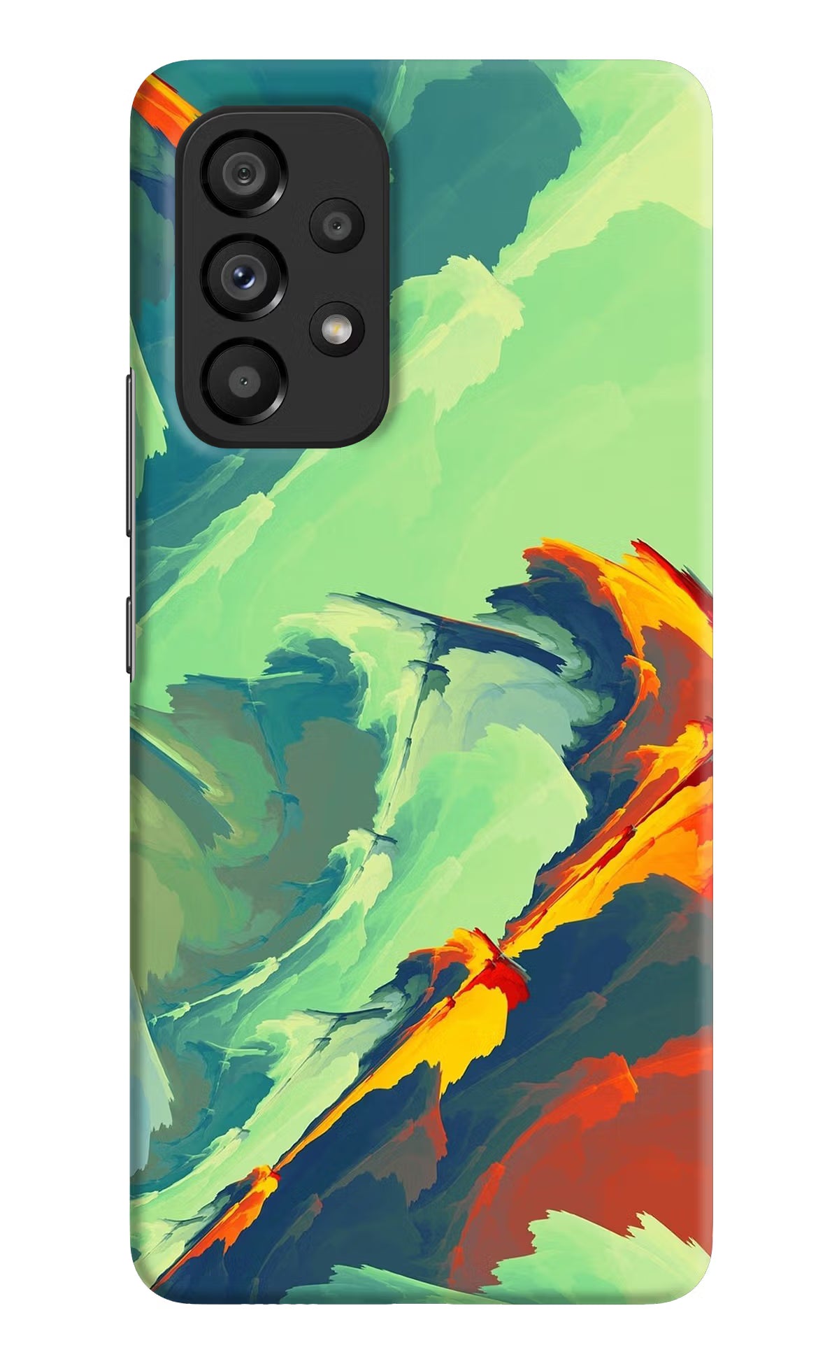 Paint Art Samsung A53 5G Hard Case Back Cover by Casekaro