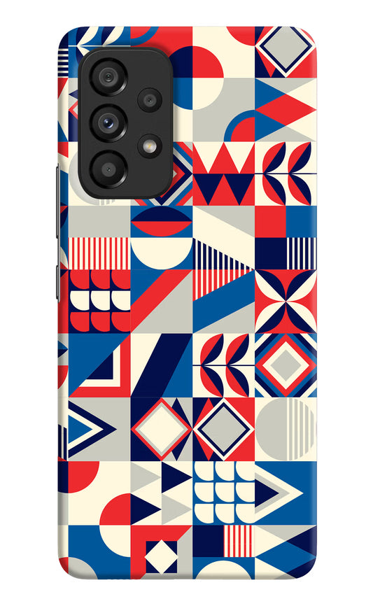 Colorful Pattern Samsung A53 5G Hard Case Back Cover by Casekaro
