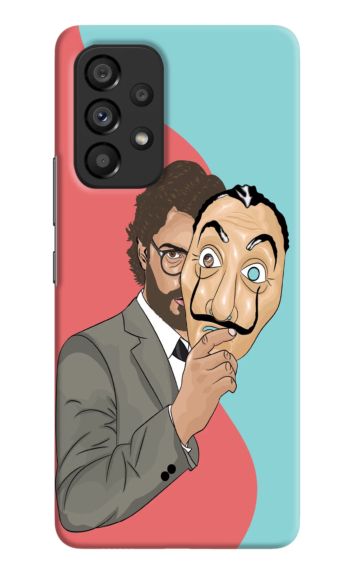 Professor Samsung A53 5G Hard Case Back Cover by Casekaro