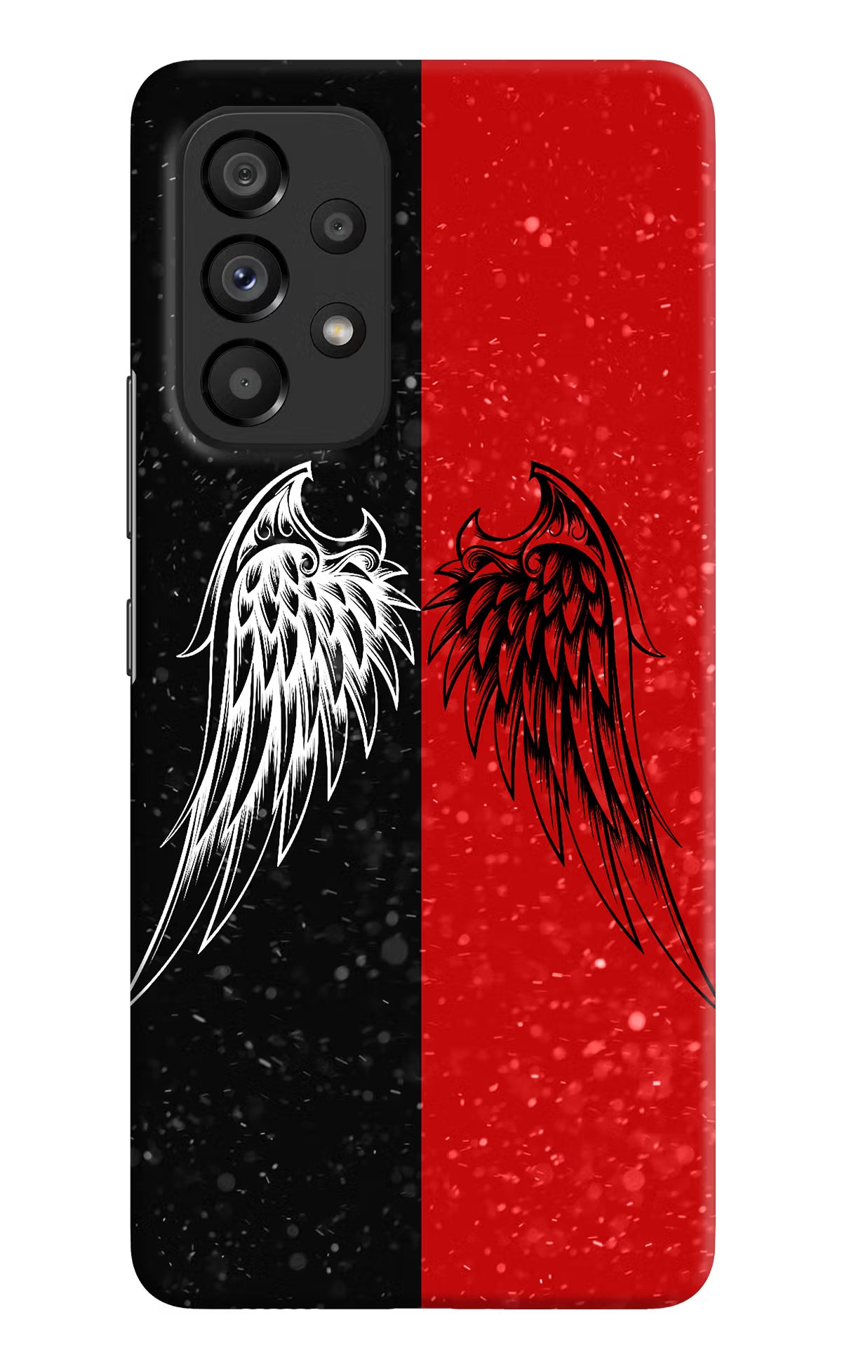 Wings Samsung A53 5G Hard Case Back Cover by Casekaro