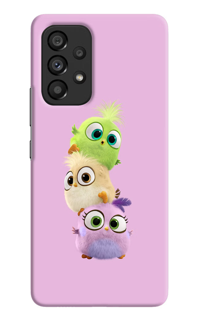 Cute Little Birds Samsung A53 5G Hard Case Back Cover by Casekaro