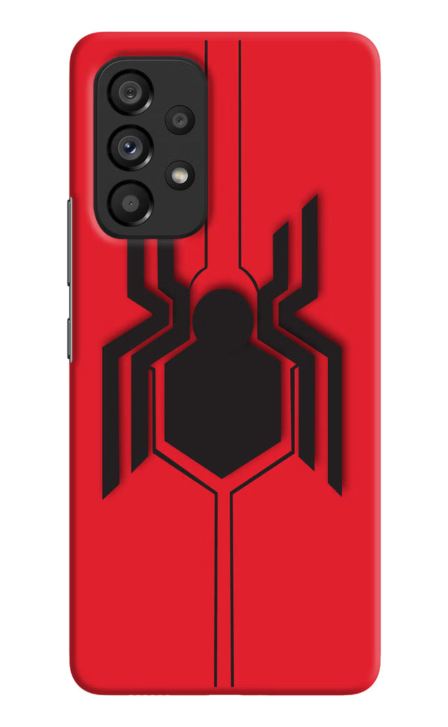 Spider Samsung A53 5G Hard Case Back Cover by Casekaro