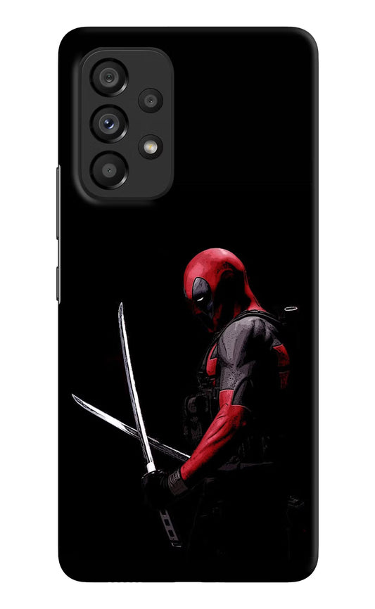 Deadpool Samsung A53 5G Hard Case Back Cover by Casekaro