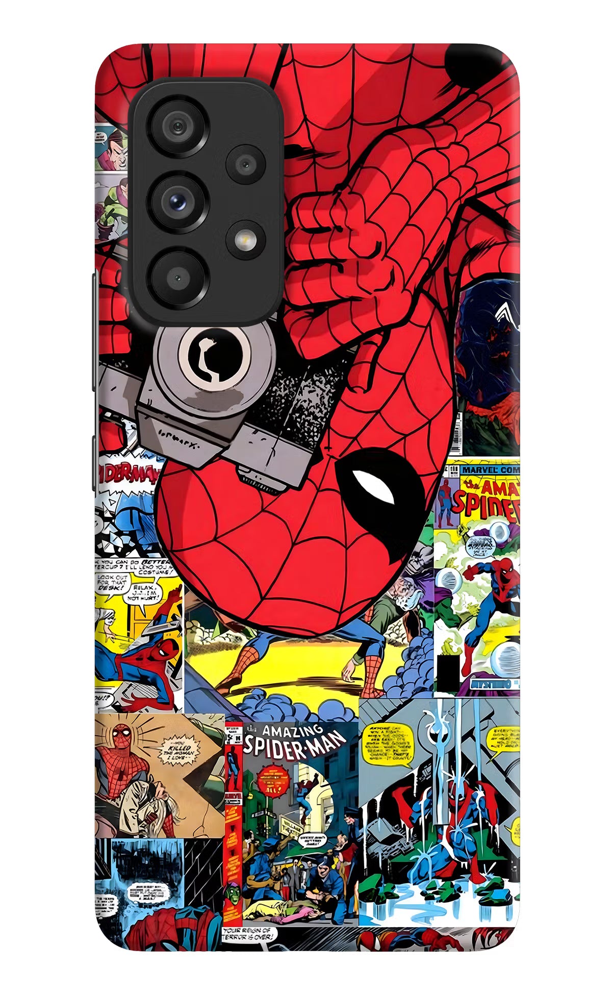 Spider Man Samsung A53 5G Hard Case Back Cover by Casekaro