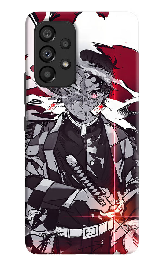 Demon Slayer Samsung A53 5G Hard Case Back Cover by Casekaro