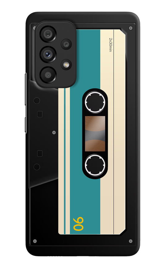 Cassette Samsung A53 5G Hard Case Back Cover by Casekaro