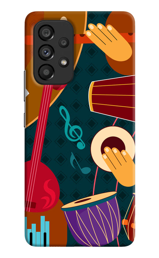 Music Instrument Samsung A53 5G Hard Case Back Cover by Casekaro