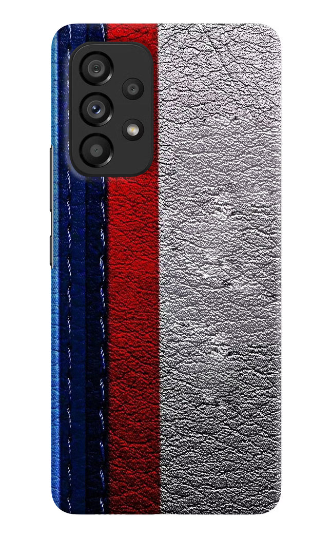 BMW Stripes Samsung A53 5G Hard Case Back Cover by Casekaro