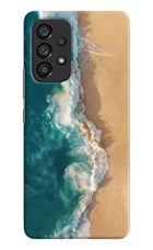 Ocean Beach Samsung A53 5G Hard Case Back Cover by Casekaro