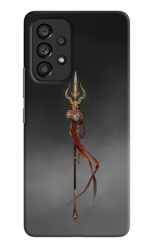 Shiv Trishul Samsung A53 5G Hard Case Back Cover by Casekaro