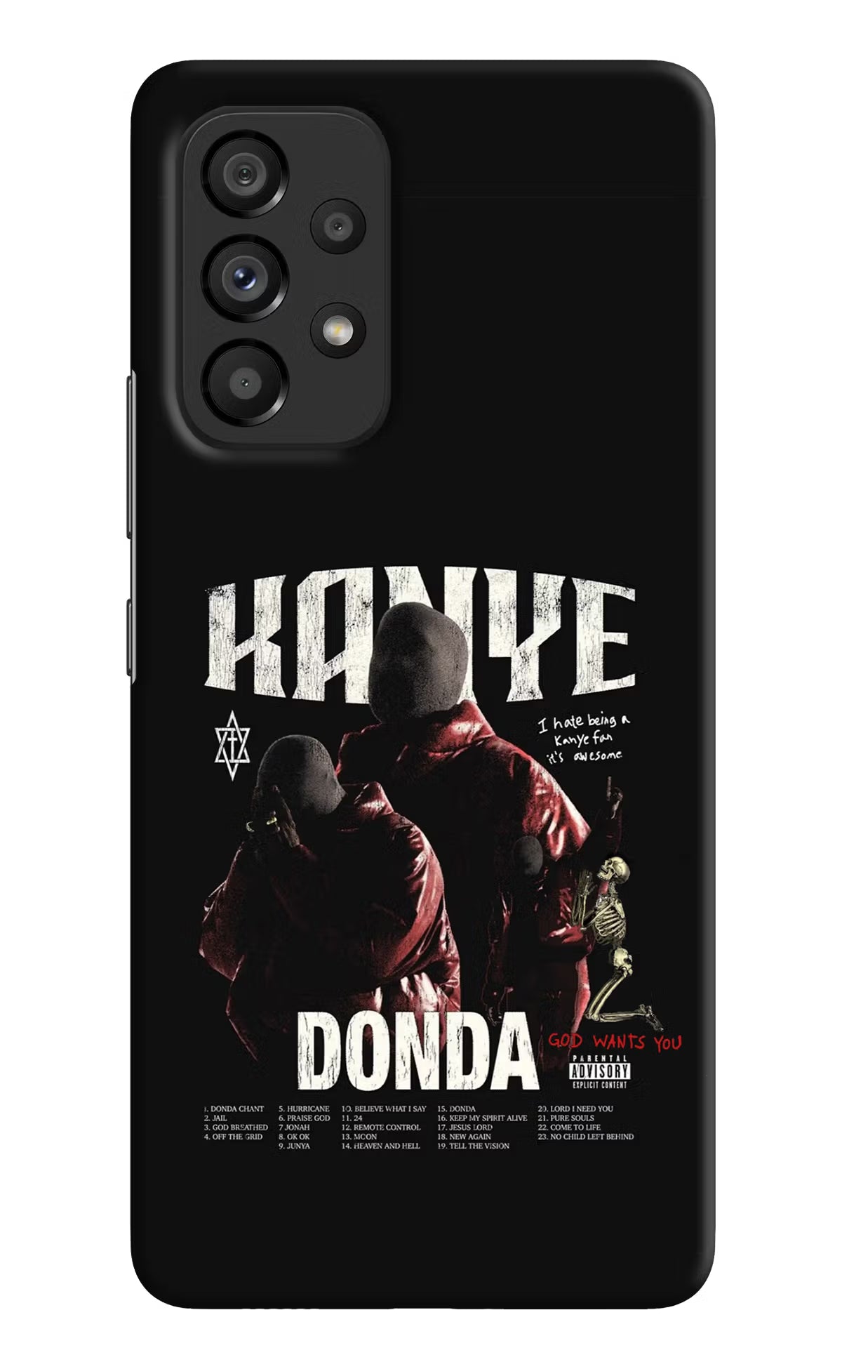 Donda Kanye West Samsung A53 5G Hard Case Back Cover by Casekaro