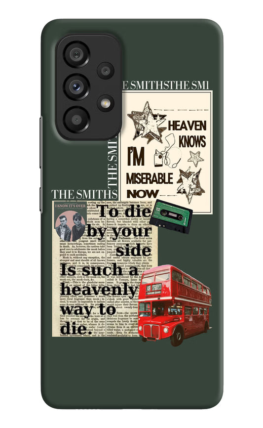 The Smiths Samsung A53 5G Hard Case Back Cover by Casekaro