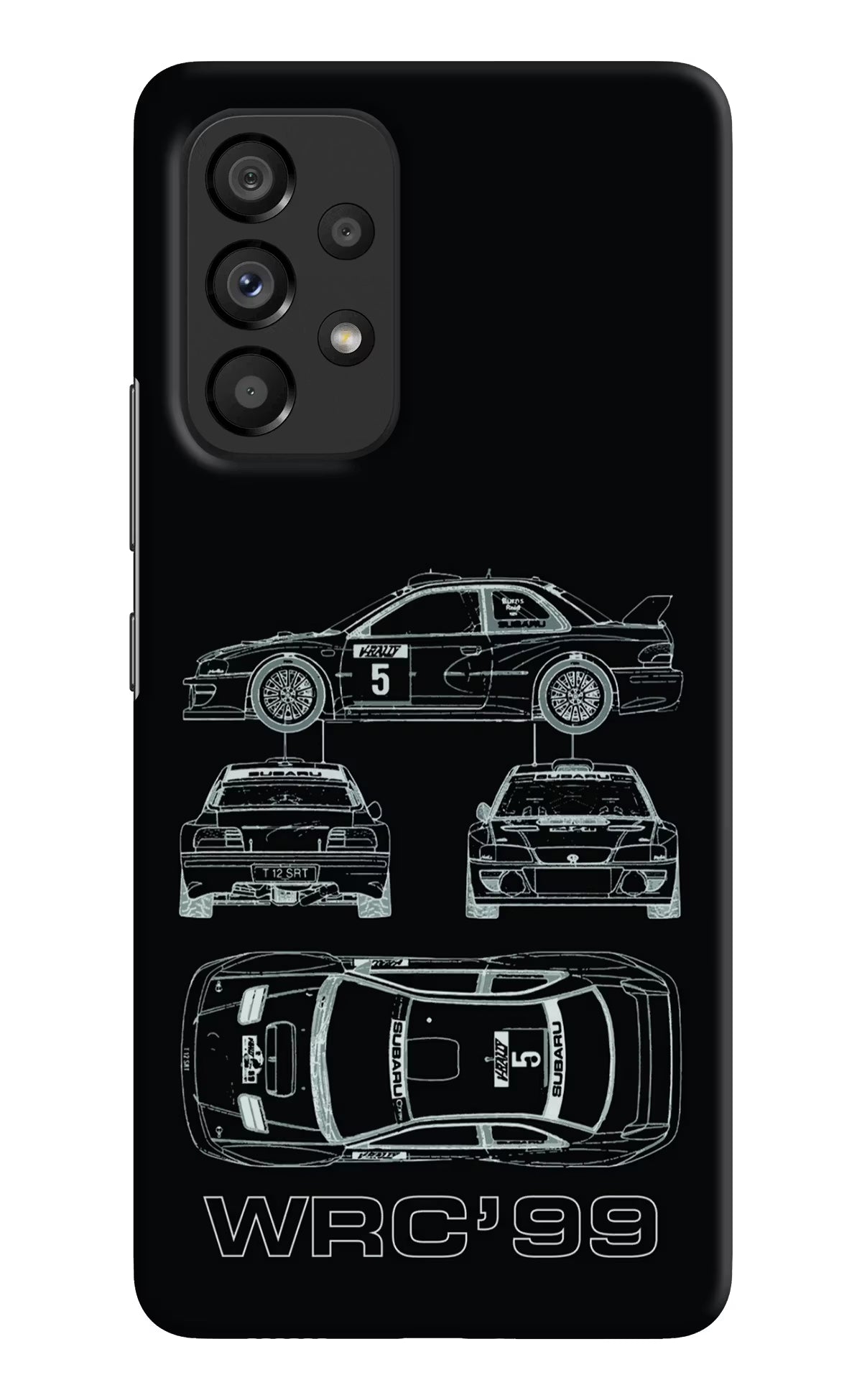 WRC'99 Samsung A53 5G Hard Case Back Cover by Casekaro