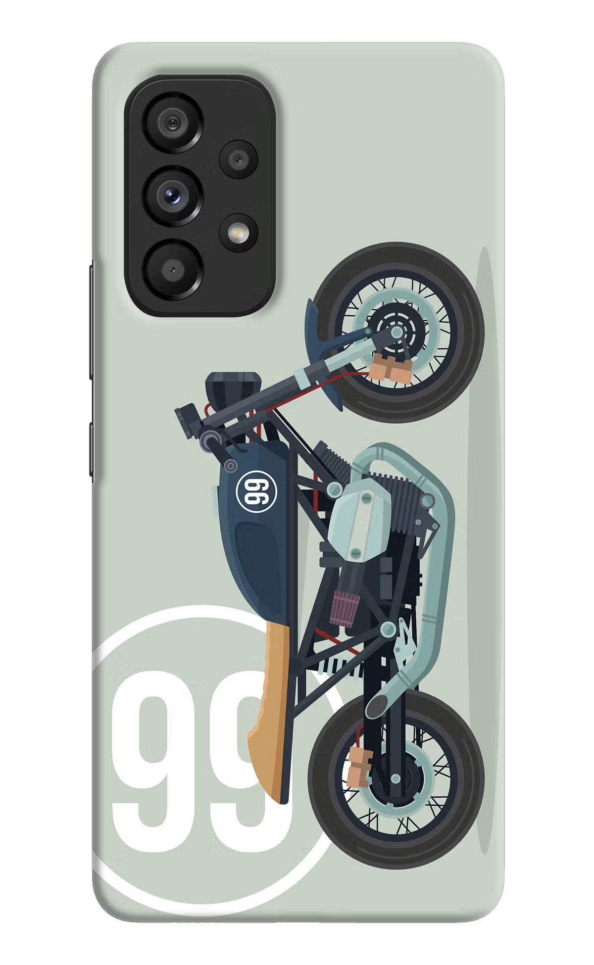 Classic Cafe Racer 99 Samsung A53 5G Hard Case Back Cover by Casekaro