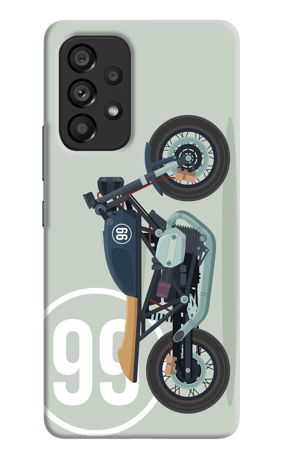 Classic Cafe Racer 99 Samsung A53 5G Back Cover, Hard case