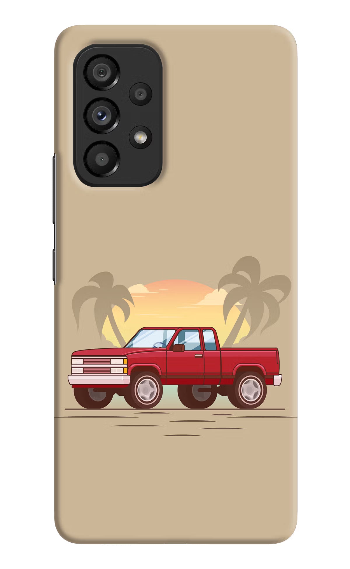 Desert Classic Drive Samsung A53 5G Hard Case Back Cover by Casekaro