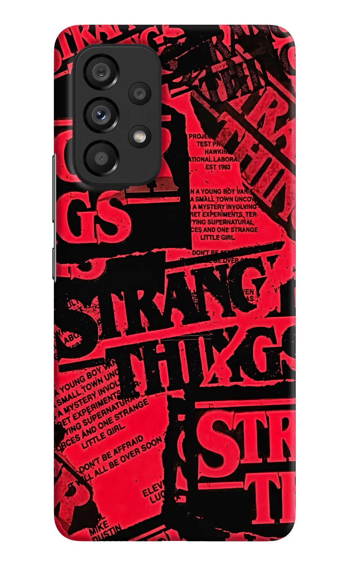 Ordinary Things Samsung A53 5G Hard Case Back Cover by Casekaro