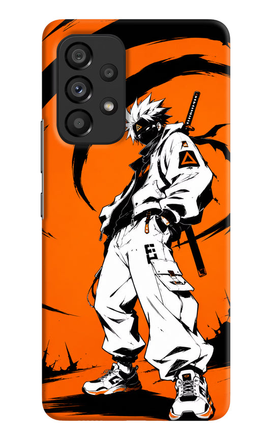Street Samurai  Samsung A53 5G Hard Case Back Cover by Casekaro