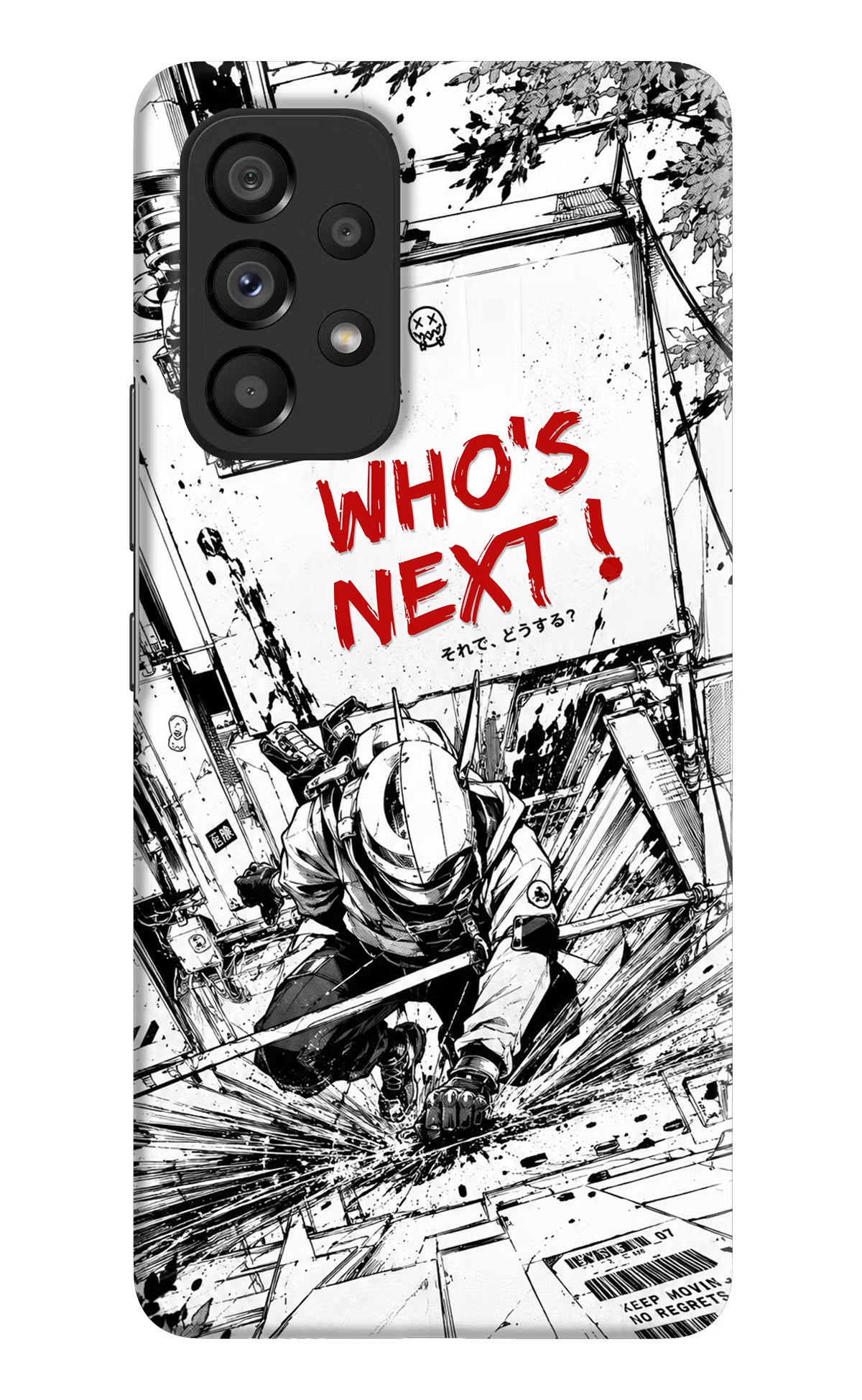 Who's Next Samsung A53 5G Hard Case Back Cover by Casekaro