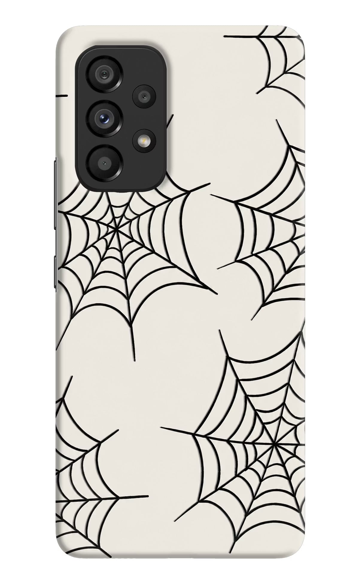 Spider Web Samsung A53 5G Hard Case Back Cover by Casekaro