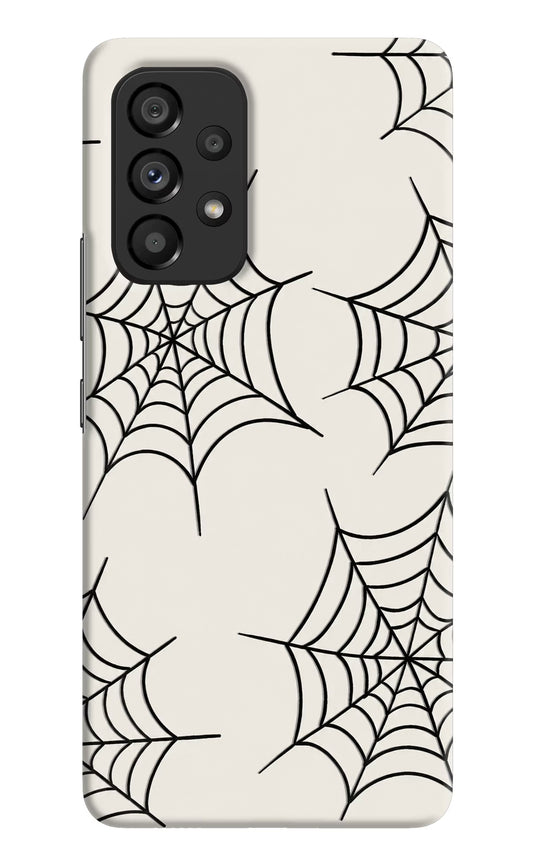 Spider Web Samsung A53 5G Hard Case Back Cover by Casekaro