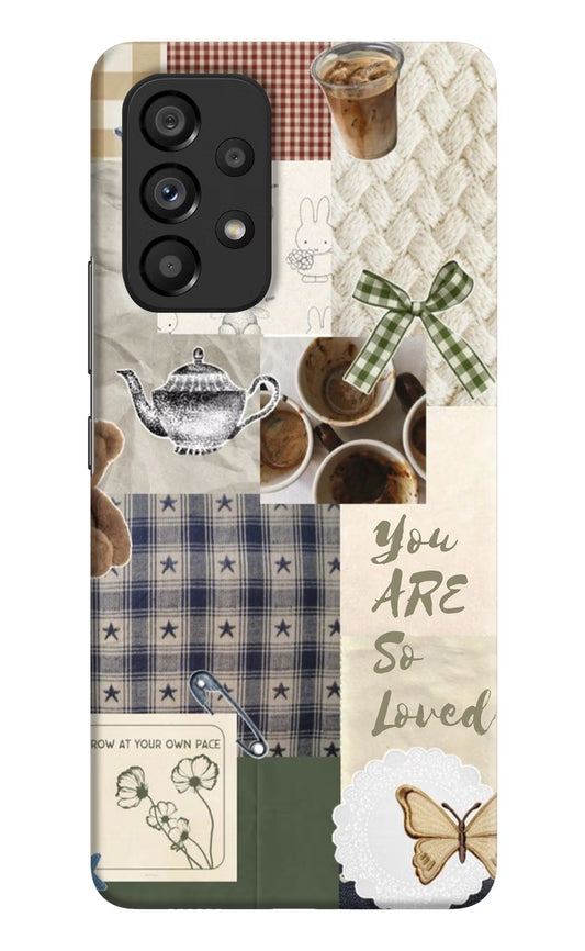 Cookie Samsung A53 5G Hard Case Back Cover by Casekaro