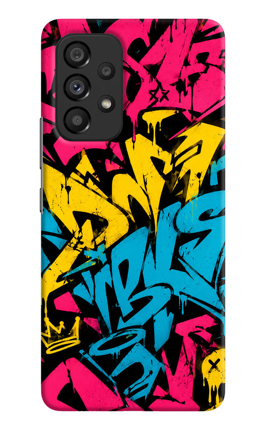 Graffiti Vibe Samsung A53 5G Hard Case Back Cover by Casekaro