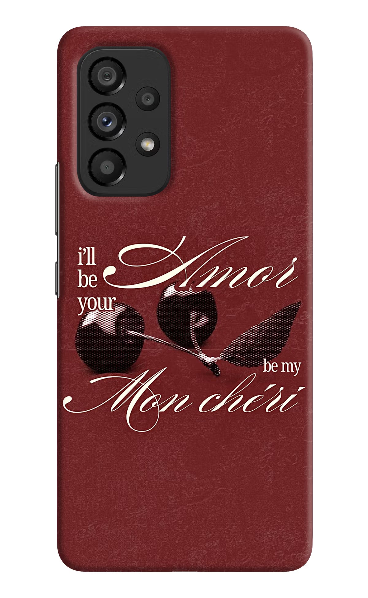 Velvet Cherry Samsung A53 5G Back Cover