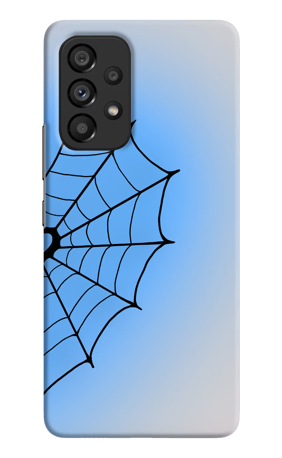 Blue Web Samsung A53 5G Back Cover, Hard case