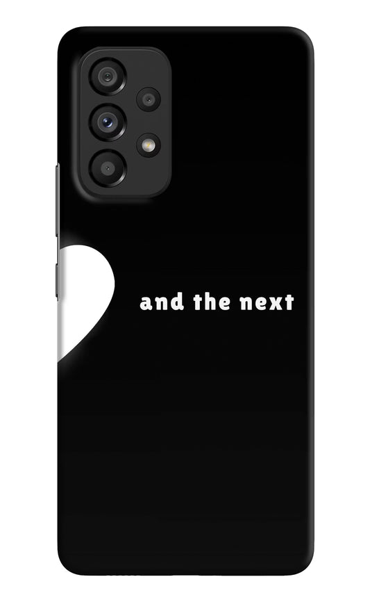 Next World Samsung A53 5G Hard Case Back Cover by Casekaro