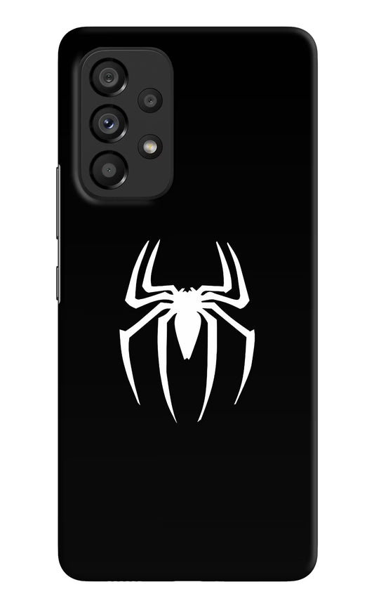 Miles Symbol Samsung A53 5G Hard Case Back Cover by Casekaro