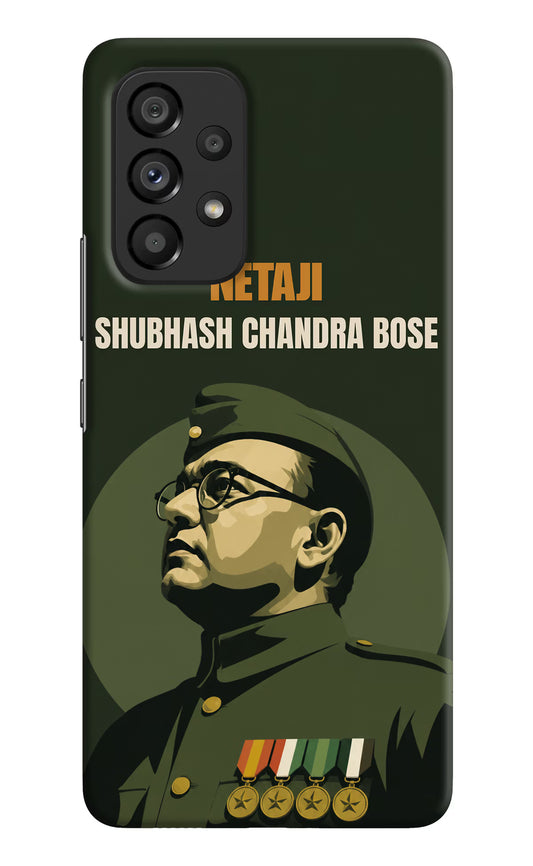 Netaji Legacy Samsung A53 5G Back Cover