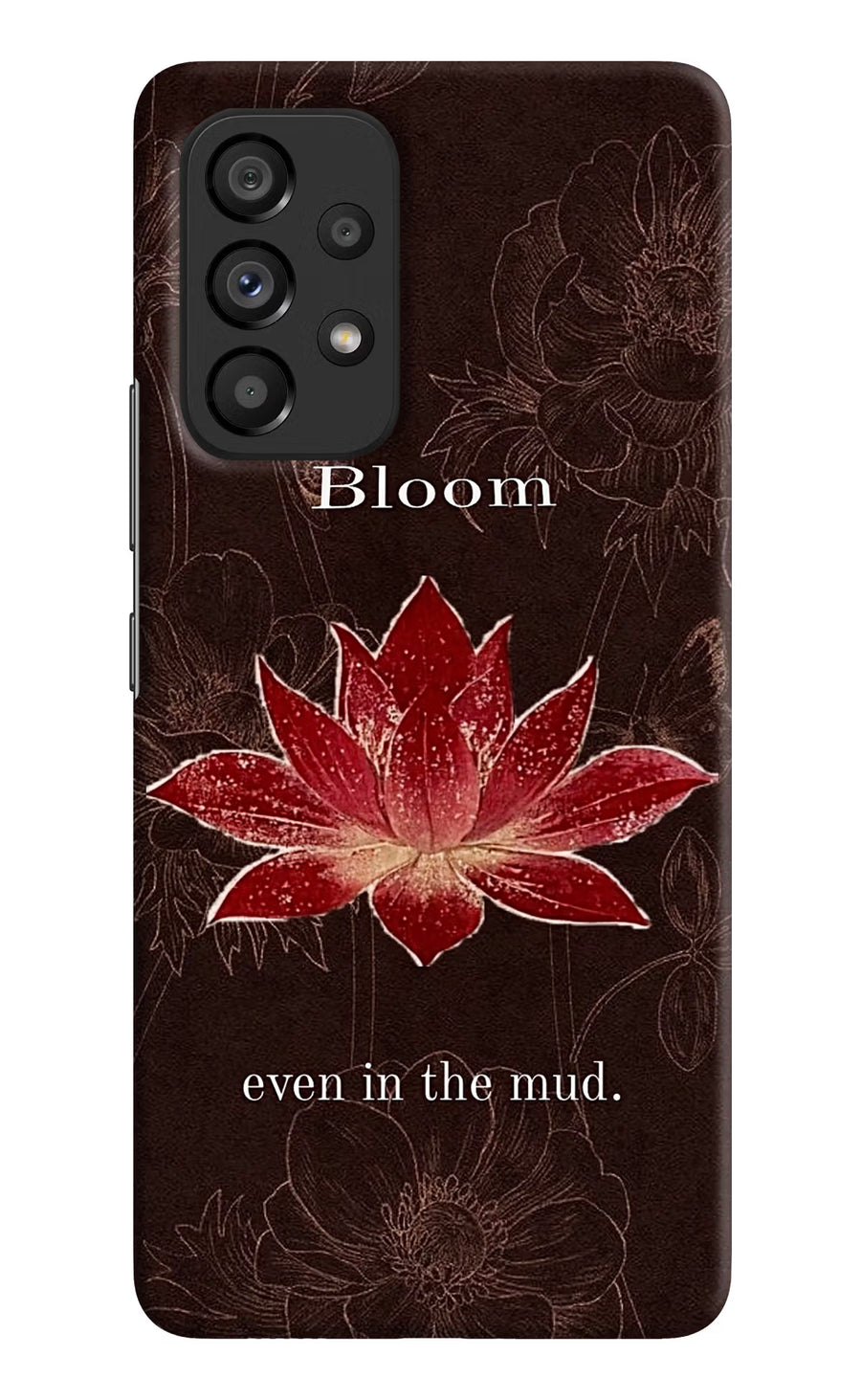 Bloom Samsung A53 5G Back Cover, Hard case