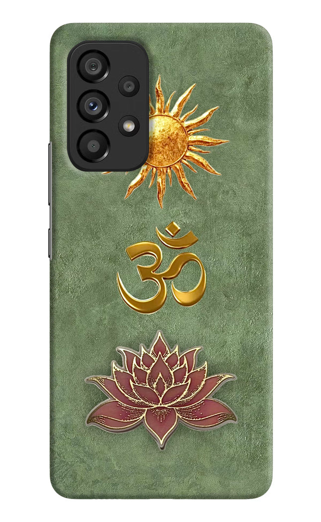 Om & Lotus Samsung A53 5G Back Cover