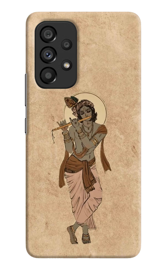 Krishna Samsung A53 5G Hard Case Back Cover by Casekaro