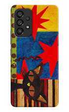 Pop Cat Samsung A53 5G Back Cover
