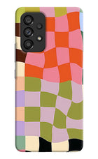 Wavy Grid Samsung A53 5G Back Cover