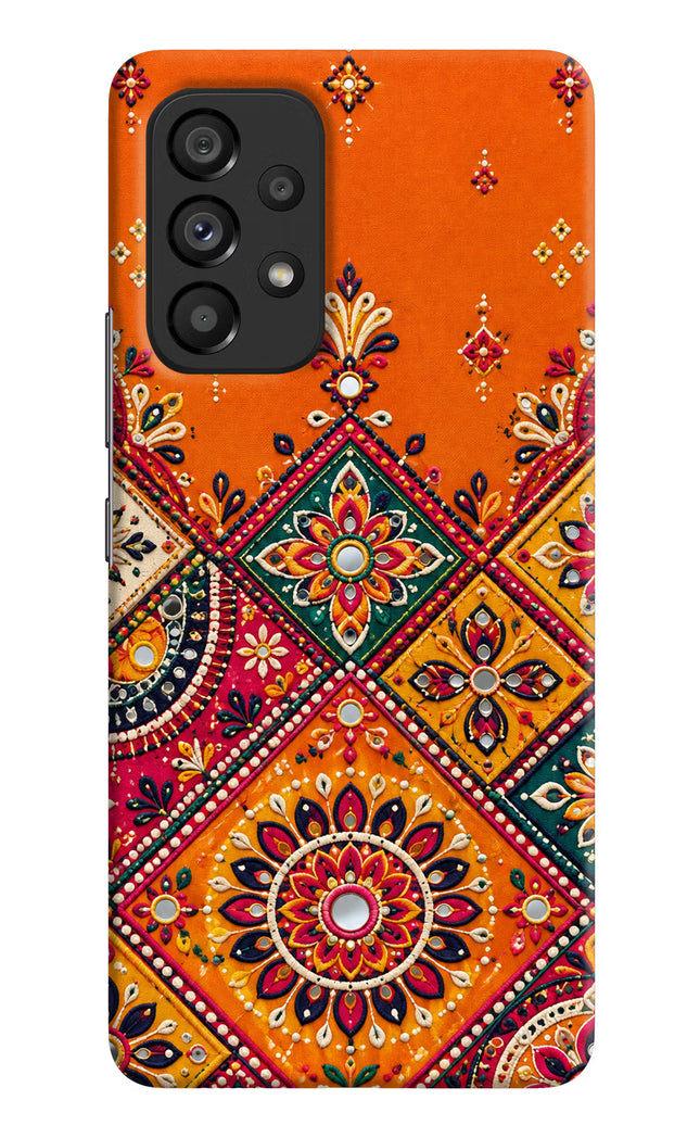Kutch Glow Samsung A53 5G Hard Case Back Cover by Casekaro