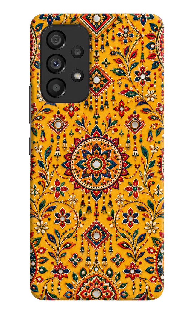 Sunlit Aura Samsung A53 5G Hard Case Back Cover by Casekaro