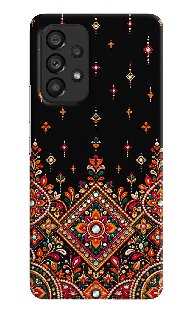Noir Mehfil Samsung A53 5G Hard Case Back Cover by Casekaro