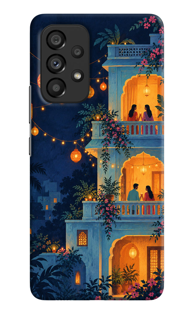 Balcony Glow Samsung A53 5G Hard Case Back Cover by Casekaro