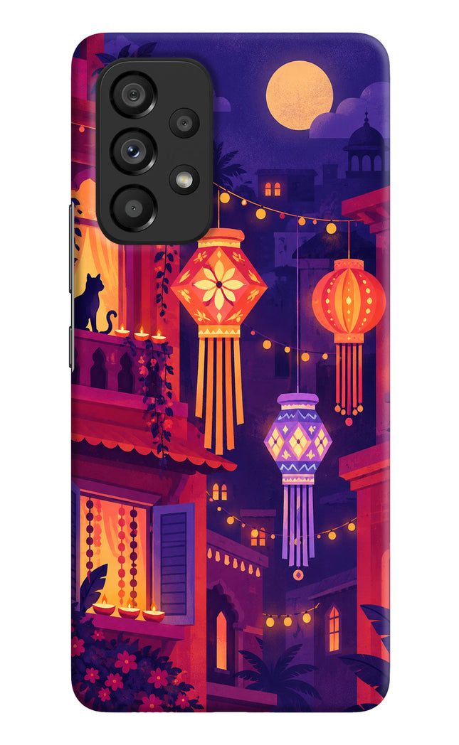 Lantern Lane Samsung A53 5G Hard Case Back Cover by Casekaro