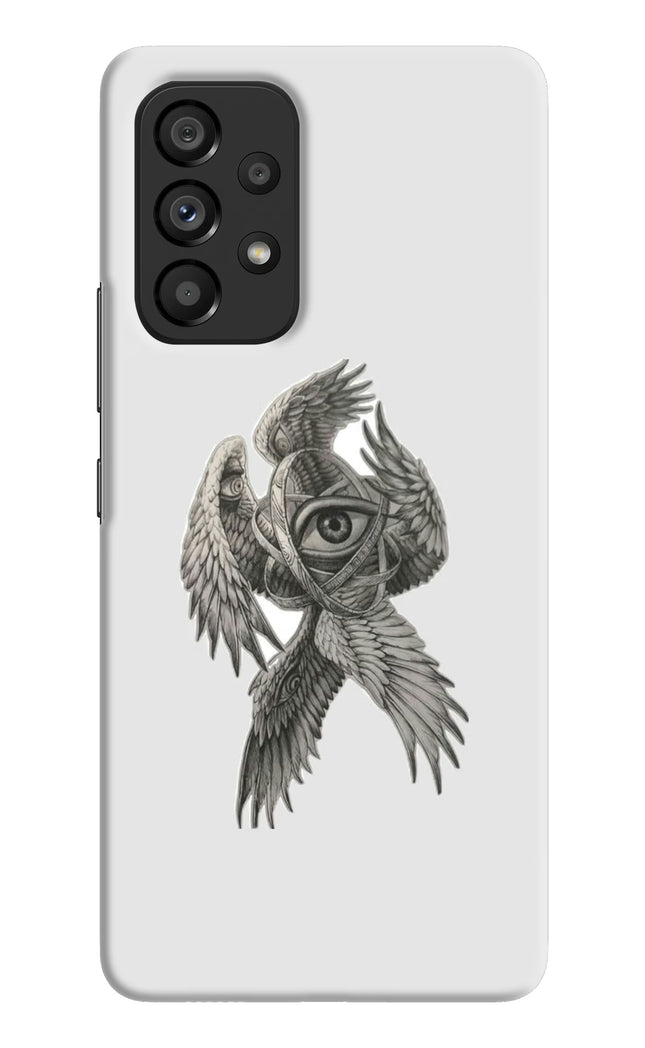 Accurate Angel Samsung A53 5G Hard Case Back Cover by Casekaro