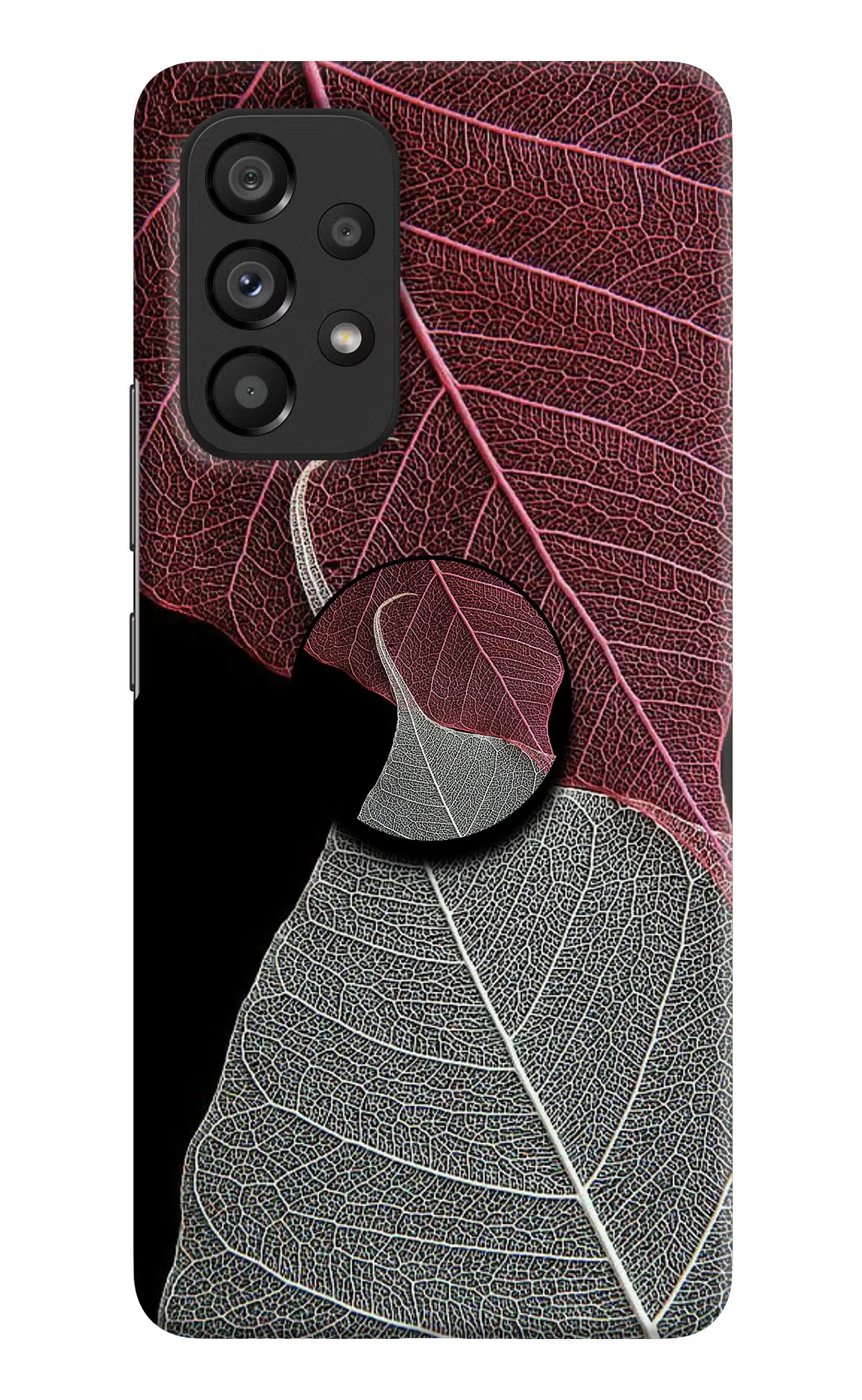 Leaf Pattern Samsung A53 5G Pop Case by Casekaro